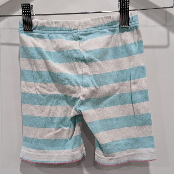 Carter's mermaid blue striped pajamas PJ set girls size 5 - Picture 7 of 7